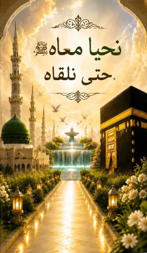 غلاف كتاب نحيا معاه... حتى نلقاه